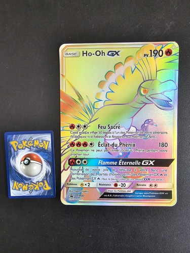Carte pokémon jumbo gx - ho-oh,
