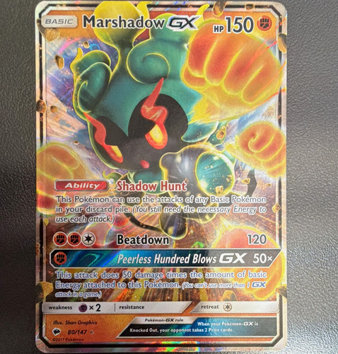 Marshadow 147 sm burning - gx, 80/147