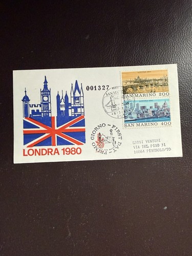 Fdc san marino 1980 - marino, mostra