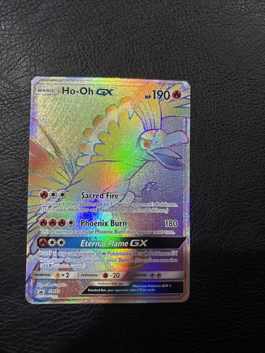 Pokémon tcg sole e - ho-oh,
