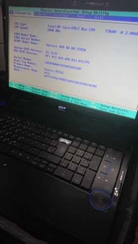 Acer sm80 con - acer, t9600